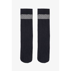 Black Net stocking sock-brand-Moda Bella Shoes
