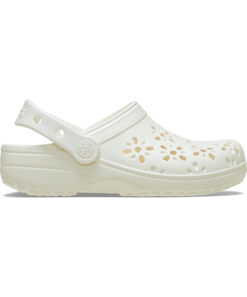 Croc Classic Floral Cut Out Clog