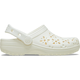 Croc Classic Floral Cut Out Clog